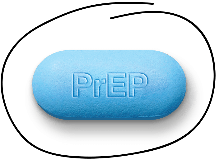 image of PrEP pill